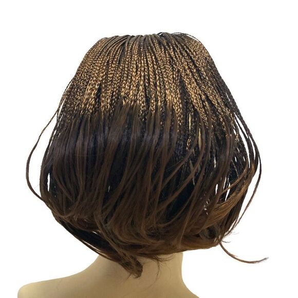 Hair Express Collection Women’s African American Bob Braid Wigs Ombre T1B/30 - Picture 1 of 12